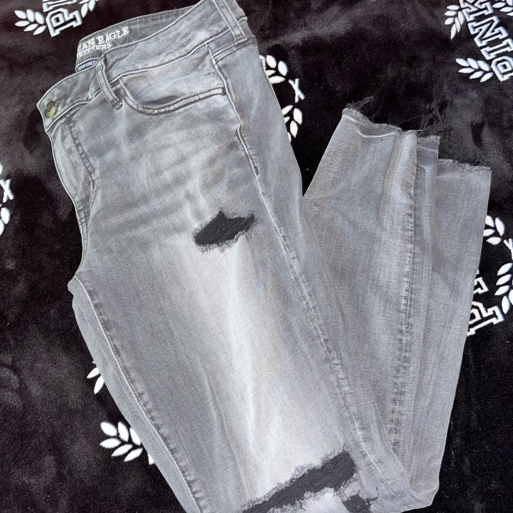 American Eagle super low jegging size 16